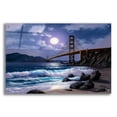 thumbnail image 1 of Epic Art 'I love you San Francisco' by Anthony Casay, Acrylic Glass Wall Art, 36"x24", 1 of 8