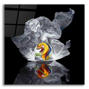 Epic Art Iceberg V by Francois Chartier, Acrylic Glass Wall Art, 12"x12"
