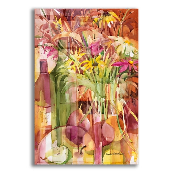 Epic Art 'Illusion Of Fall' by Annelein Beukenkamp Acrylic Glass Wall Art, 12" x 16"