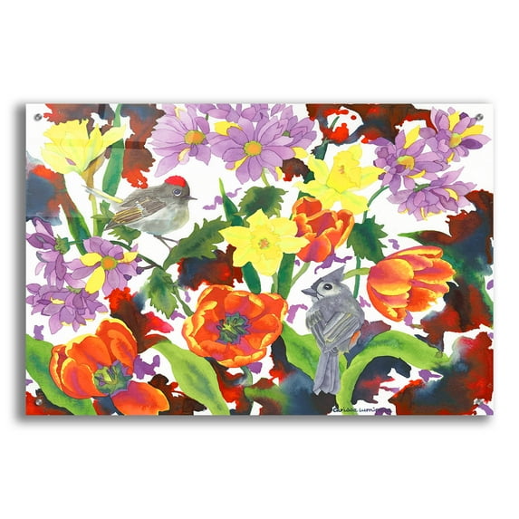 Epic Art 'Imbolic' by Carissa Luminess, Acrylic Glass Wall Art, 36"x24"