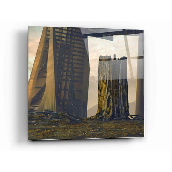 Epic Art 'Imperium' by Dariusz Klimczak, Acrylic Glass Wall Art, 12"x12"