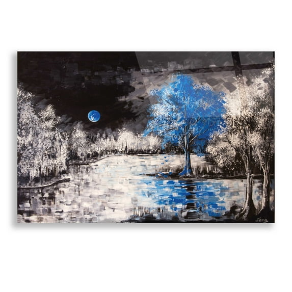 Epic Art 'In The Eyes Of A Bee,' Acrylic Glass Wall Art, 24"x16"