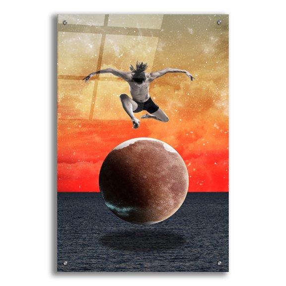 Epic Art 'Infinity' by Elo Marc, Acrylic Glass Wall Art, 24"x36"