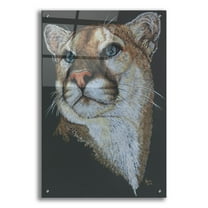 Epic Art 'Intense' by Barbara Keith, Acrylic Glass Wall Art, 24"x36"