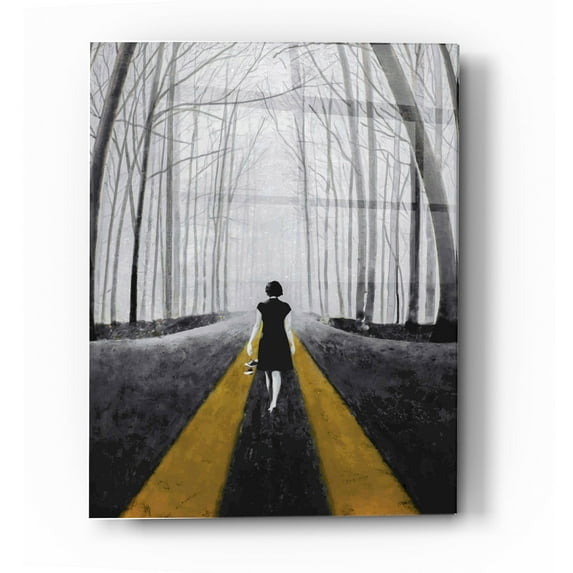 Epic Art 'Into The Blue' by DB Waterman, Acrylic Glass Wall Art, 24"x36"