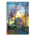 thumbnail image 1 of Epic Art 'Istanbul Turkey Blue Mosque' by Pedro Gavidia, Acrylic Glass Wall Art, 12"x16", 1 of 8
