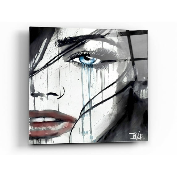 Epic Art 'It Happens' by Loui Jover, Acrylic Glass Wall Art, 36"x36"