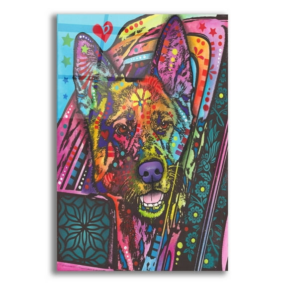 Epic Art 'Jax' by Dean Russo, Acrylic Glass Wall Art, 16"x24"