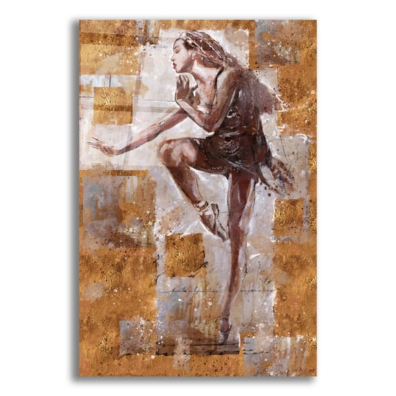Epic Art 'Jazz Dancer No. 1' by Marta Wiley Acrylic Glass Wall Art, 12" x 16"