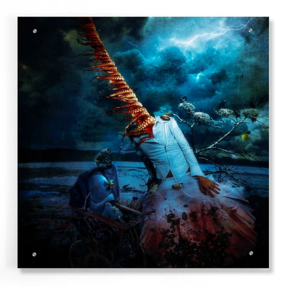 Epic Art 'July 10th 1985' by Mario Sanchez Nevado, Acrylic Glass Wall Art, 24"x24"