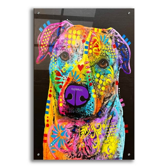 Epic Art 'Hunker' by Dean Russo Acrylic Glass Wall Art, 24" x 36"