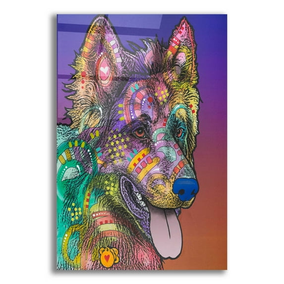 Epic Art 'Keefer' by Dean Russo, Acrylic Glass Wall Art, 16"x24"