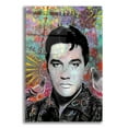 thumbnail image 1 of Epic Art 'King Elvis' by Dean Russo, Acrylic Glass Wall Art, 16"x24", 1 of 8