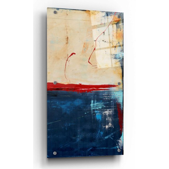 Epic Art 'LA Strip II' by Erin Ashley, Acrylic Glass Wall Art, 12"x24"