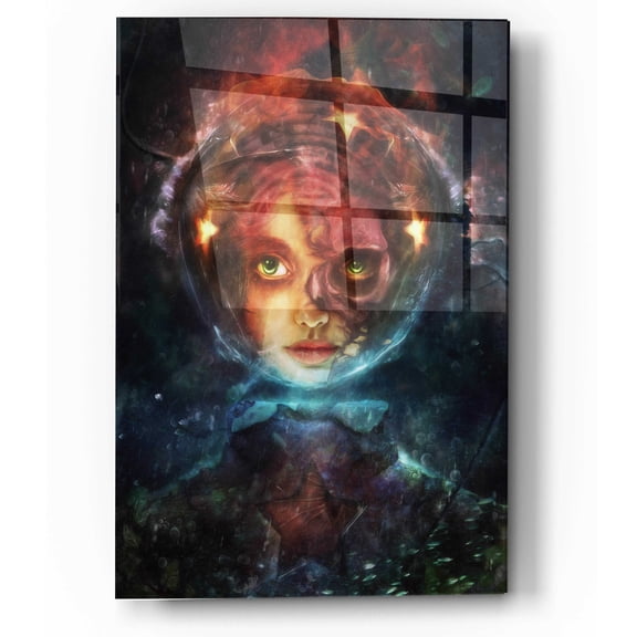 Epic Art 'Labyrinth' by Mario Sanchez Nevado, Acrylic Glass Wall Art, 12"x16"