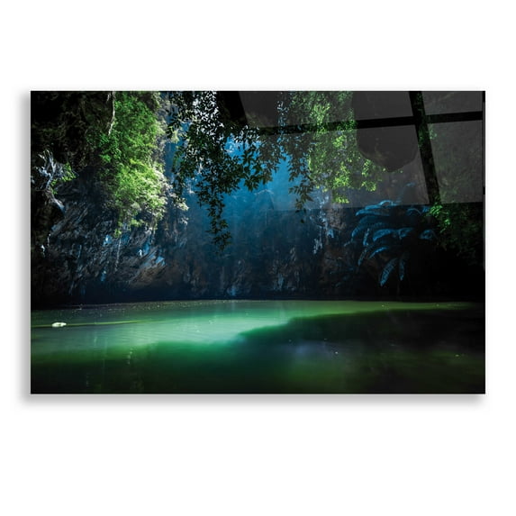 Epic Art 'Lagoon' by Nicklas Gustafsson Acrylic Glass Wall Art, 24"x16"