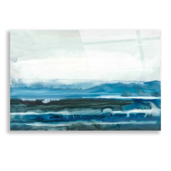 Epic Art 'Lake Country I' by Renee W Stramel, Acrylic Glass Wall Art, 24"x16"