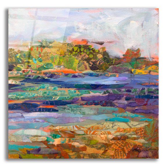 Epic Art 'Lake Prevatt Right B' by St. Hilaire Elizabeth, Acrylic Glass Wall Art, 12"x12"