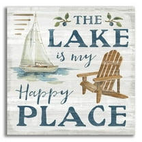 Epic Art 'Lakeside Retreat IX' by Silvia Vassileva, Acrylic Glass Wall Art, 12"x12"