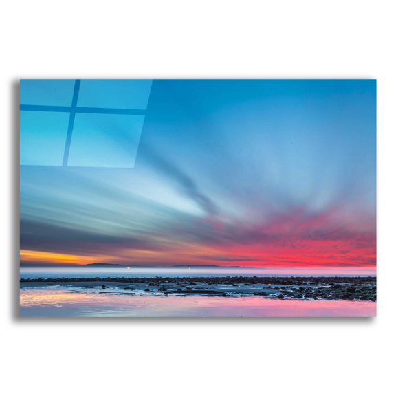 Epic Art 'Last Light' by Chris Moyer, Acrylic Glass Wall Art, 24"x16"