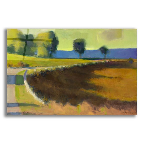 Epic Art ' Late Afternoonthe Pyrenees' by Ian Roberts, Acrylic Glass Wall Art, 16"x12"