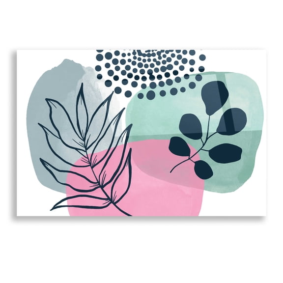 Epic Art 'Lawn in the Woods 1' by Irena Orlov, Acrylic Glass Wall Art, 16"x12"