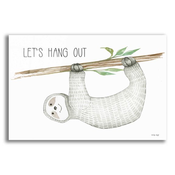 Epic Art 'Let's Hang Out' by Cindy Jacobs, Acrylic Glass Wall Art, 24"x16"
