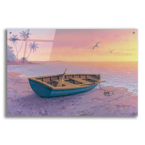 Epic Art 'Life Is But A Dream' by Richard Courtney, Acrylic Glass Wall Art, 36"x24"