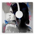 thumbnail image 1 of Epic Art 'Life Is Music' by Loui Jover, Acrylic Glass Wall Art, 24"x24", 1 of 5