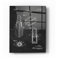 thumbnail image 1 of Epic Art 'Lipstick Case Blueprint Chalkboard Patent' Acrylic Glass Wall Art, 24"x36", 1 of 3