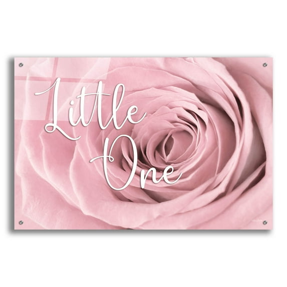 Epic Art 'Little One' by Lori Deiter, Acrylic Glass Wall Art, 36"x24"