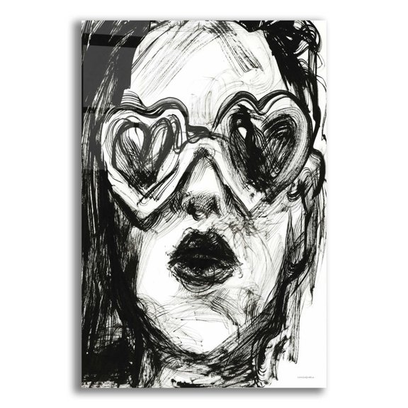 Epic Art 'Love Goggles' by Kamdon Kreations, Acrylic Glass Wall Art, 12"x16"