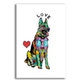 thumbnail image 1 of Epic Art 'Love Shepherd' by Dean Russo Acrylic Glass Wall Art, 16" x 24", 1 of 8