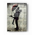 thumbnail image 1 of Epic Art 'Love and Rain' by Loui Jover, Acrylic Glass Wall Art, 16"x24", 1 of 2
