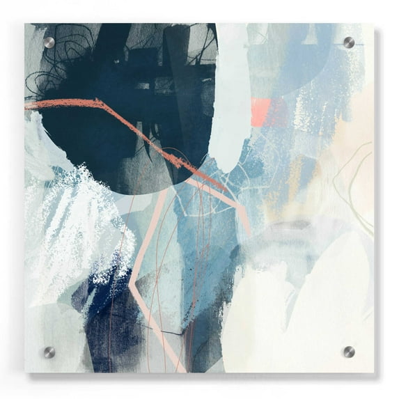 Epic Art 'Luz I' by Victoria Borges, Acrylic Glass Wall Art, 36"x36"