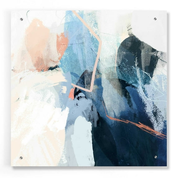 Epic Art 'Luz II' by Victoria Borges, Acrylic Glass Wall Art, 24"x24"