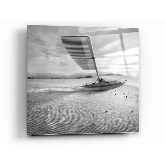 Epic Art 'Madsailor' by Dariusz Klimczak, Acrylic Glass Wall Art, 12"x12"