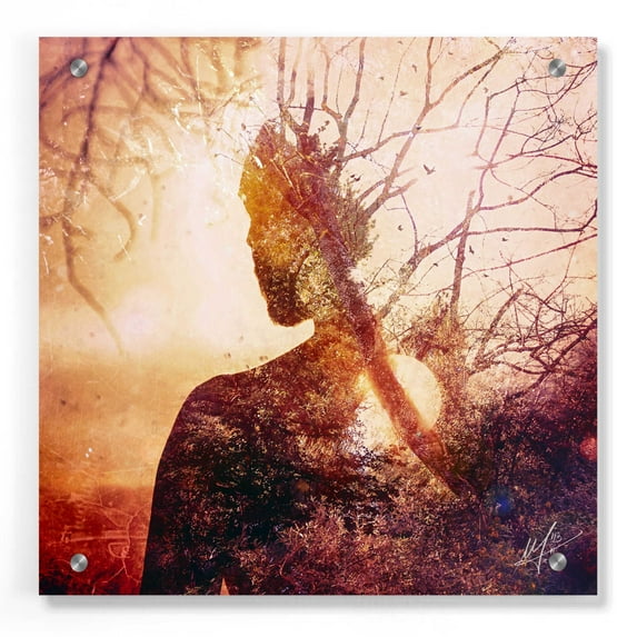Epic Art 'Maps' by Mario Sanchez Nevado, Acrylic Glass Wall Art, 36"x36"