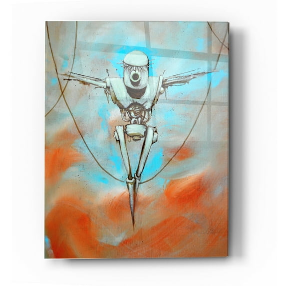 Epic Art 'Martyr' by Craig Snodgrass, Acrylic Glass Wall Art, 24"x36"