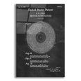 thumbnail image 1 of Epic Art 'Master Sound Record Blueprint Patent Chalkboard,' Acrylic Glass Wall Art, 12"x16", 1 of 2