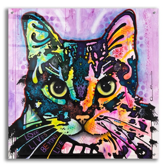 Epic Art 'Maya' by Dean Russo, Acrylic Glass Wall Art, 36"x36"