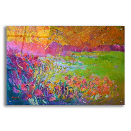 Epic Art 'Meadowlands' by Dorothy Fagan Acrylic Glass Wall Art, 36" x 24"