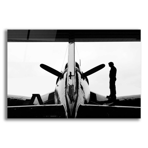 Epic Art 'Mechanic And Corsair' by Clive Branson, Acrylic Glass Wall Art, 16"x12"