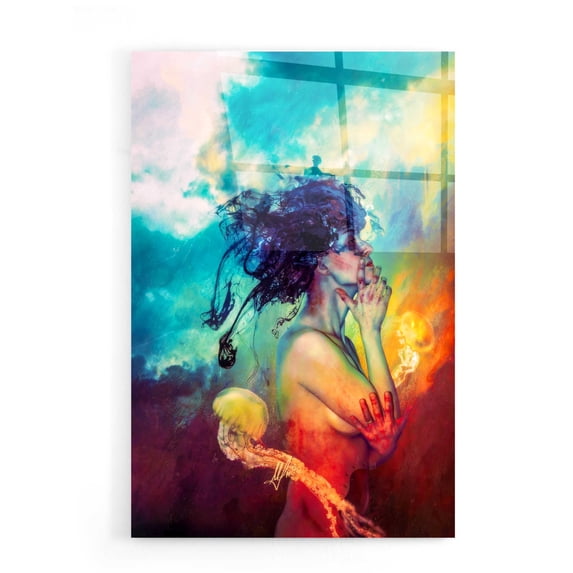 Epic Art 'Medea' by Mario Sanchez Nevado, Acrylic Glass Wall Art, 16"x24"