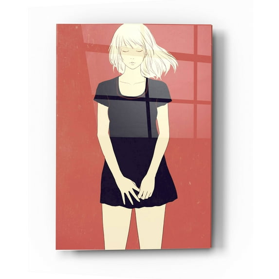 Epic Art 'Meditation' by Sai Tamiya, Acrylic Glass Wall Art, 24"x36"