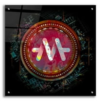 Epic Art 'Meld Crypto' by Epic Art Portfolio, Acrylic Glass Wall Art, 24"x24"