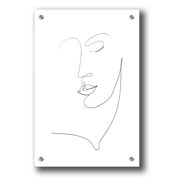 Epic Art 'Memory of Her I' by Grace Popp, Acrylic Glass Wall Art, 24"x36"