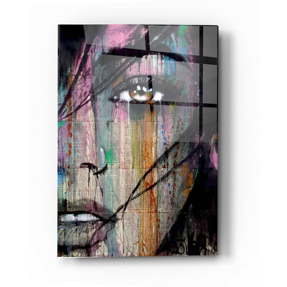 Epic Art 'Merge' by Loui Jover, Acrylic Glass Wall Art, 24"x36"