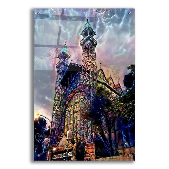 Epic Art 'Mexico City Chopo Museum' by Pedro Gavidia, Acrylic Glass Wall Art, 24"x36"