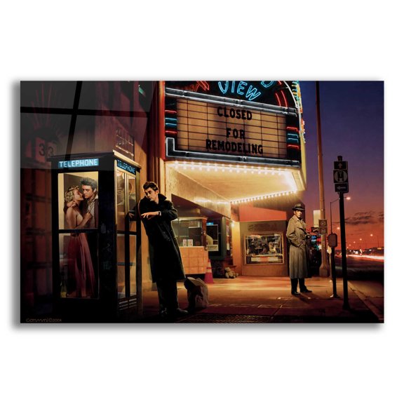Epic Art 'Midnight Matinee' by Chris Consani, Acrylic Glass Wall Art, 16"x12"